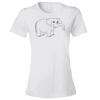Women's Lightweight Ringspun T-Shirt Thumbnail