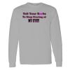 Heavy Cotton Long Sleeve T-Shirt Thumbnail
