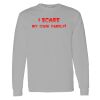 Heavy Cotton Long Sleeve T-Shirt Thumbnail